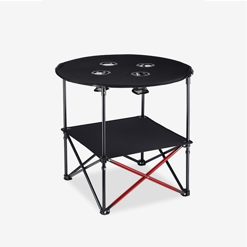 mesa plegable redonda