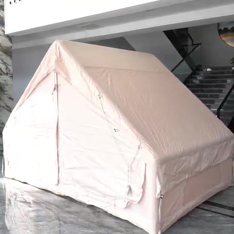 Tienda inflable de una sola puerta y sin ventanas