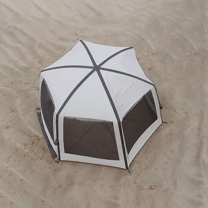 Cenador inflable hexagonal