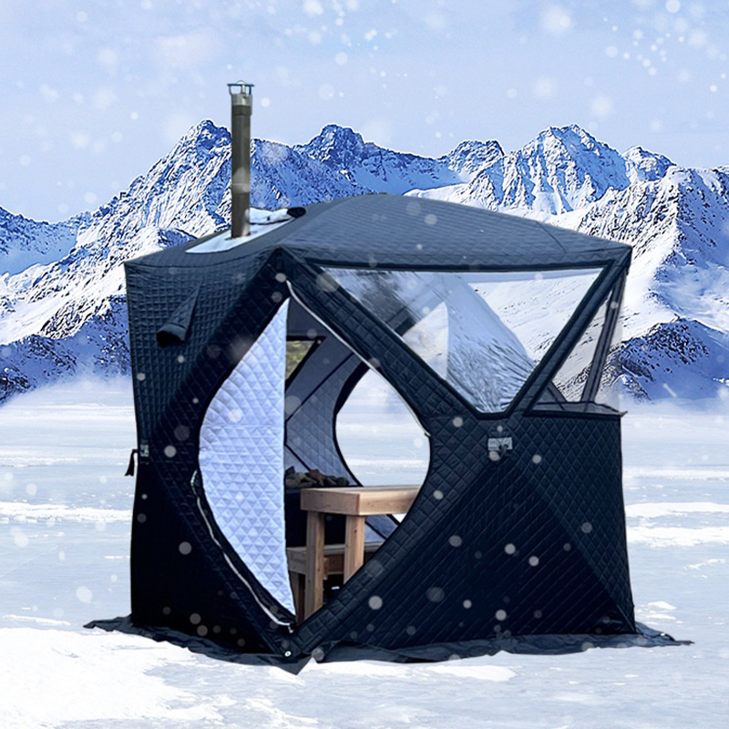 MSCT119 Tienda de campaña para pesca en hielo de apertura rápida