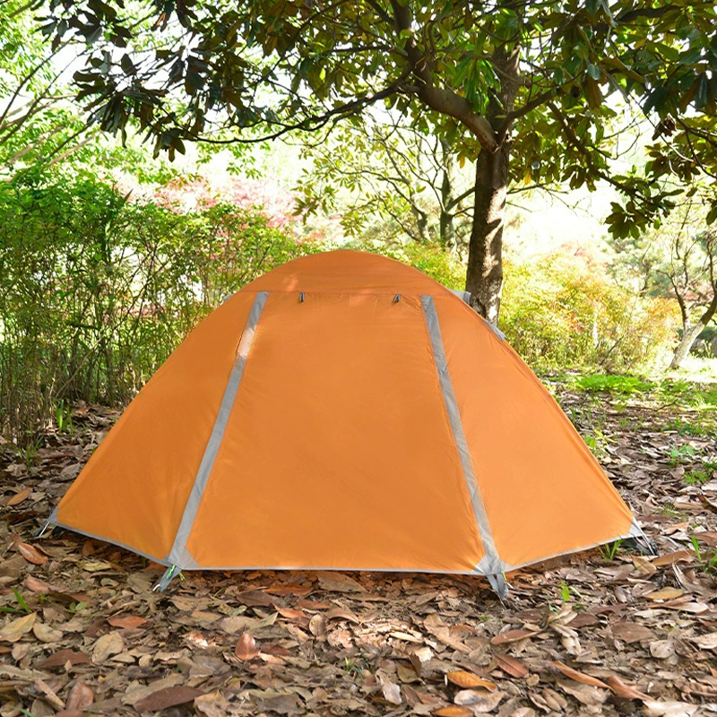 Tienda de campaña naranja de doble pared MSCT126