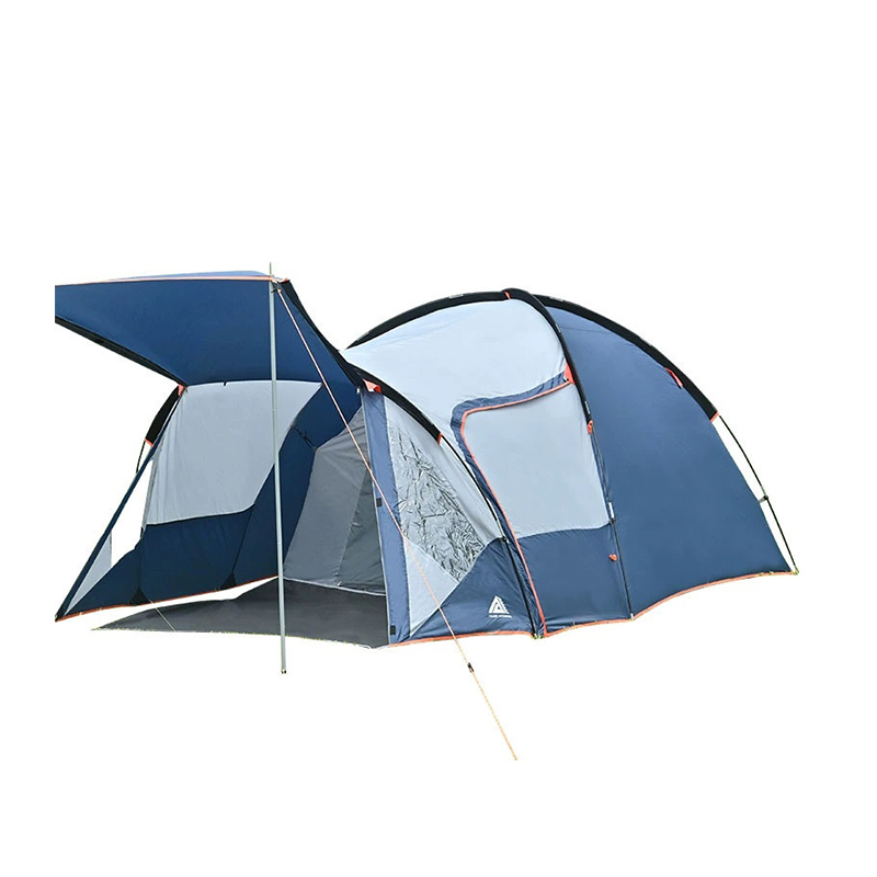 MSCT128 Carpa automática de doble pared azul real y gris