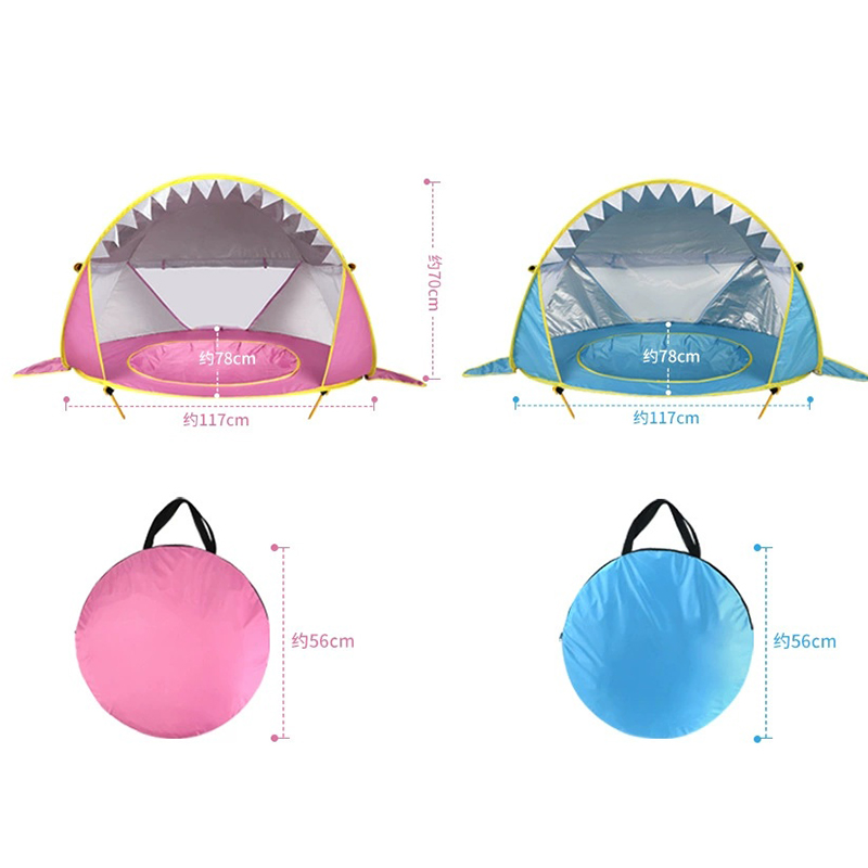 MSBT112 Tienda de campaña Shark Beach de apertura rápida
