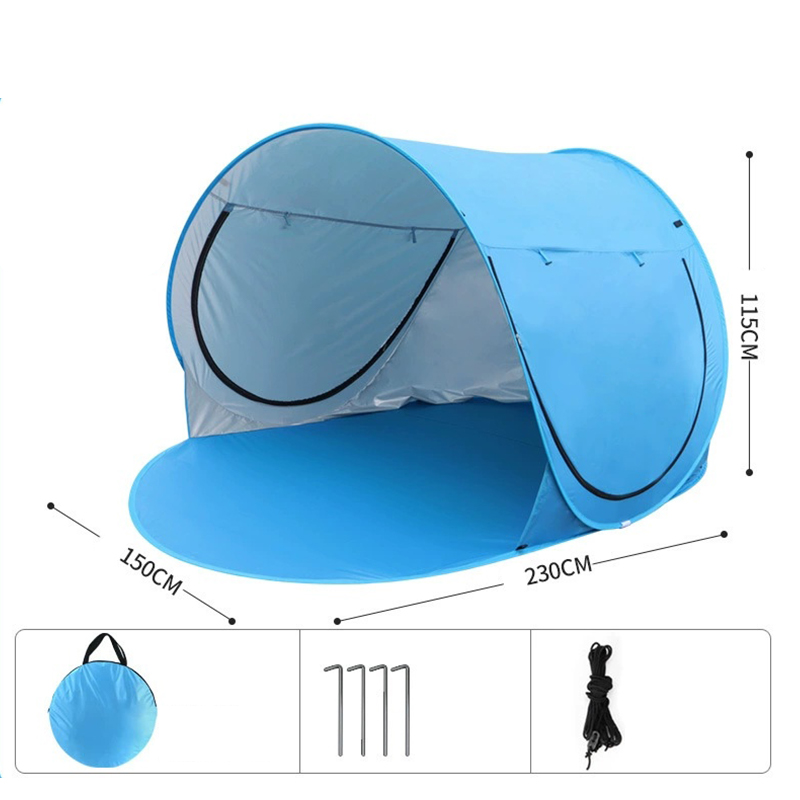 Carpa de playa tipo domo MSBT120