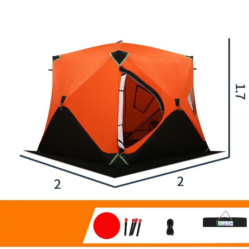 Tienda de campaña de invierno de tres capas
