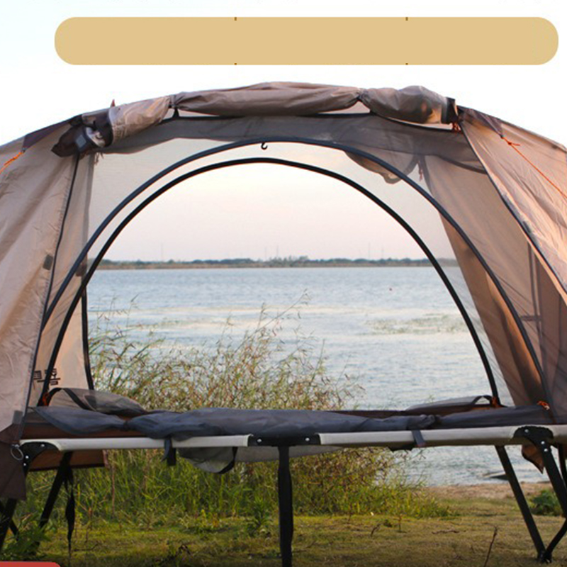 Cama de campaña Tienda de campaña antimosquitos