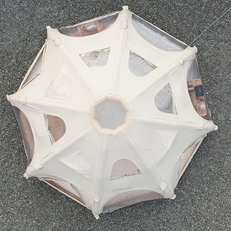 Carpa esférica de PVC de doble capa