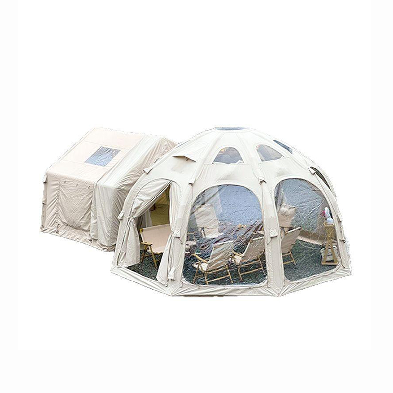 Carpa esférica de PVC de doble capa