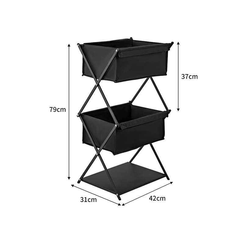 Estante de almacenamiento plegable al aire libre