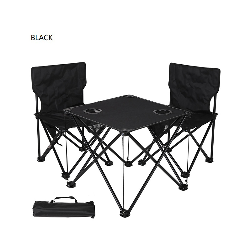 Juego de mesa y silla plegables
