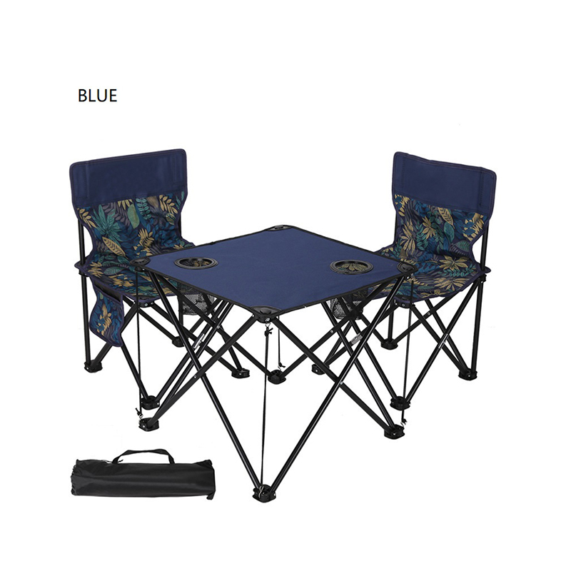 Juego de mesa y silla plegables