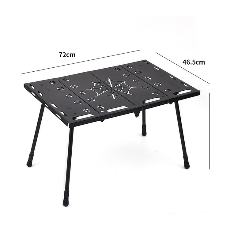 Mesa táctica de 4 pliegues de aleación de aluminio