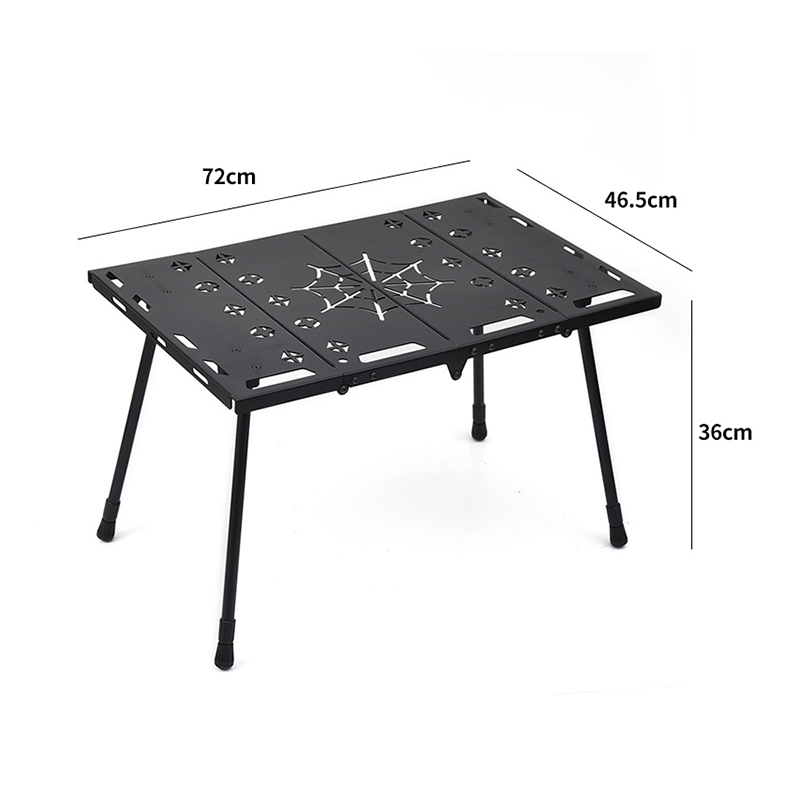Mesa táctica de 4 pliegues de aleación de aluminio