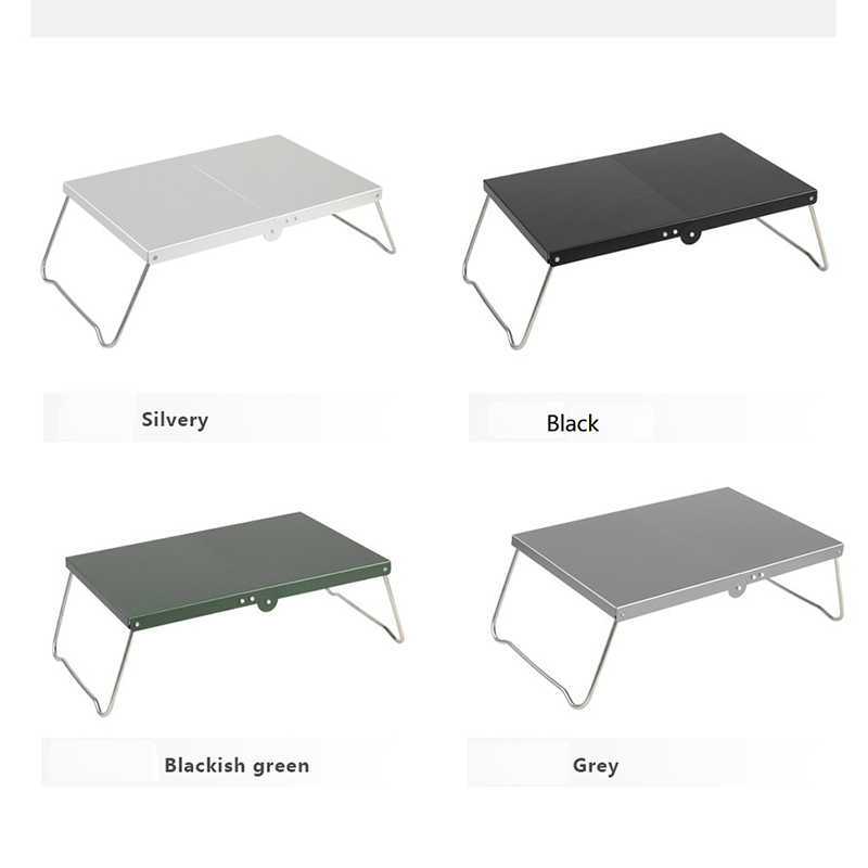 Mesa plegable de aleación de aluminio para exteriores