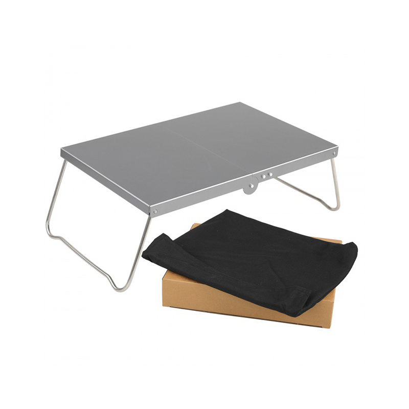 Mesa plegable de aleación de aluminio para exteriores