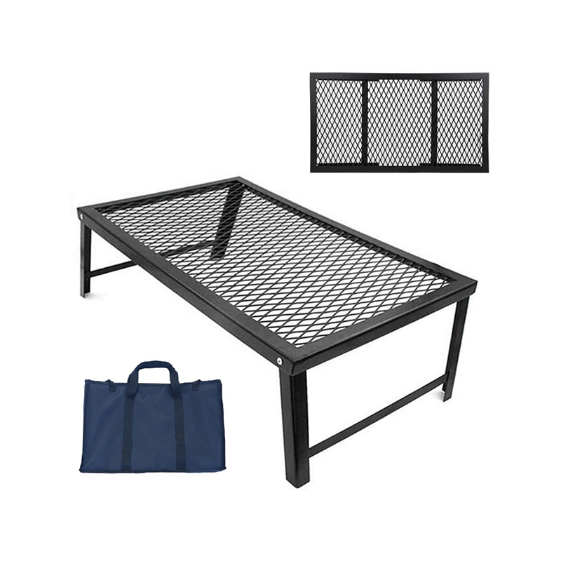 Mesa de barbacoa plegable para acampar