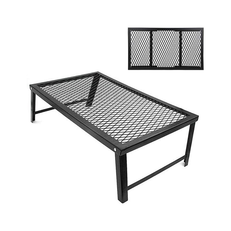 Mesa de barbacoa plegable para acampar