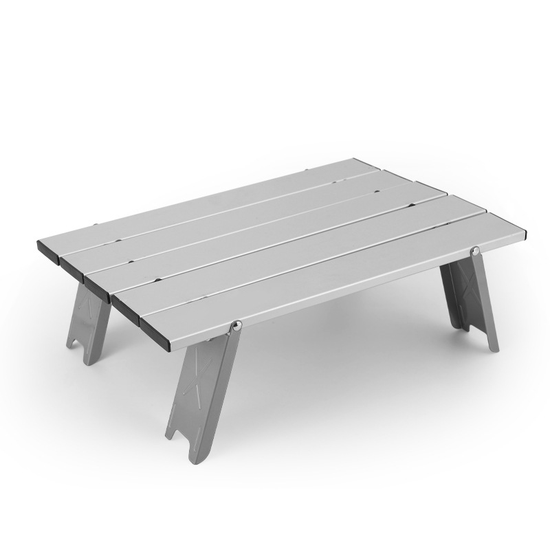 Mesa plegable de aleación de aluminio para exteriores