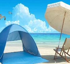 Garantizar la estabilidad de la tienda de campaña en la playa: cómo protegerla de las ráfagas de viento