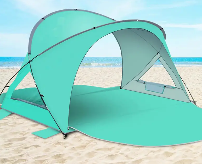 ¿Qué características debería buscar en una tienda de campaña para la playa?