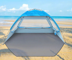 ¿Qué tamaño de tienda de playa es el adecuado para su familia o grupo?