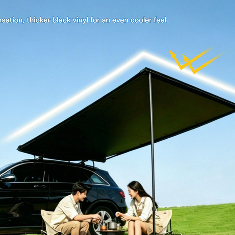 Toldo lateral del coche