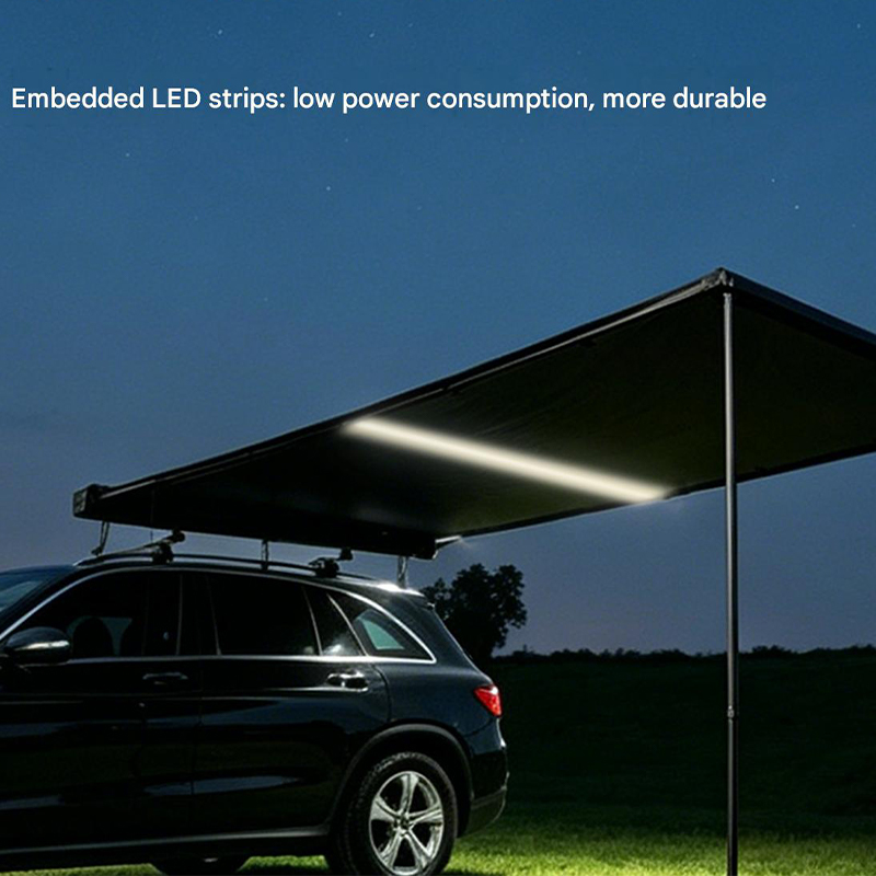 Toldo lateral del coche