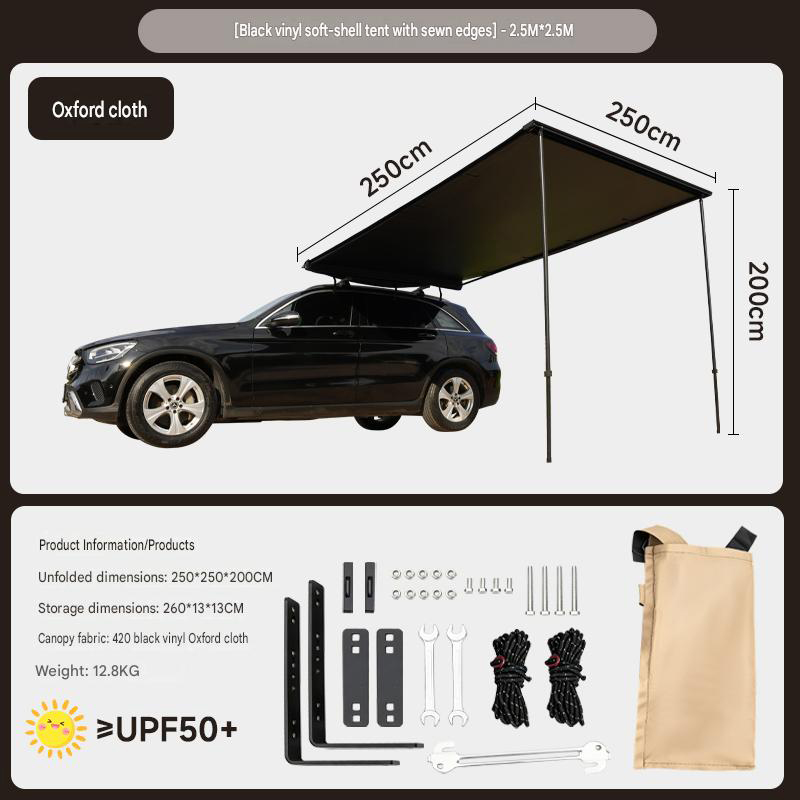Toldo lateral del coche